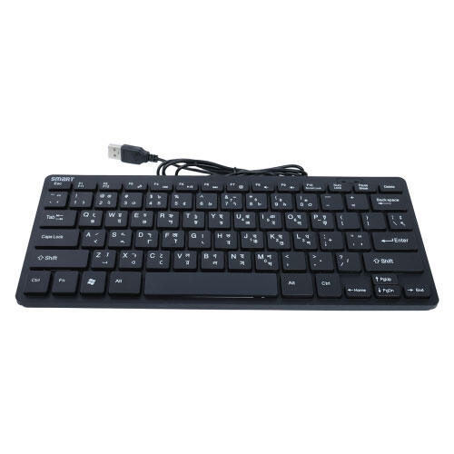 Picture of SMART KB100-(1Y Warranty)WIRED USB BANGLA MINI BLACK KEYBOARD