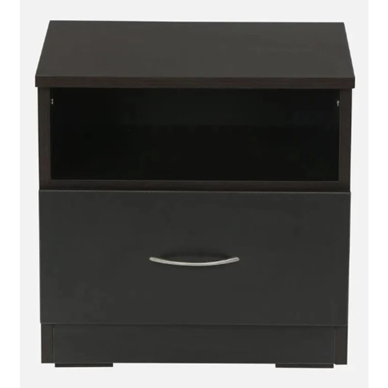 Picture of Elegant Bed Side Table In Wenge Finish With Drawer