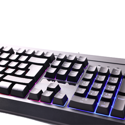 Picture of XTREME K502C(1Y Warranty) RGB BACKLIT USB-BANGLA COMBO BLACK KEYBOARD, MOUSE, HEADPHONE & MOUSE PAD-Black