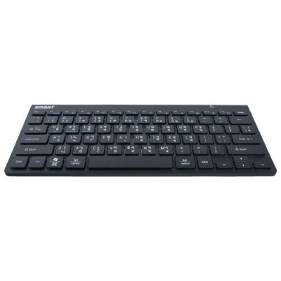 Picture of SMART KB500-BTW (1y- warranty) WIRELESS+ BLUETOOTH BANGLA BLACK KEYBOARD