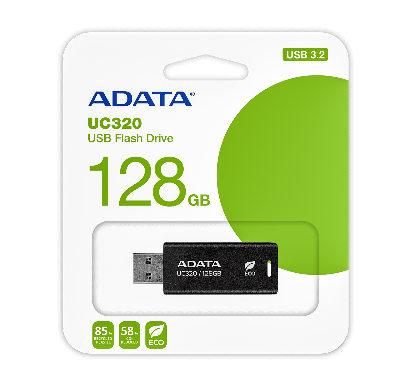 Picture of ADATA UC320 128GB(Prod Life warranty) 3.2 USB Flash Drive/Pen Drive-Black