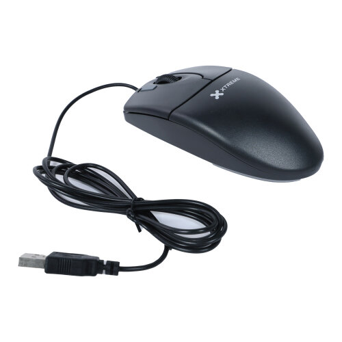 Picture of XTREME M420D USB(1y warranty) OPTICAL 2X CLICK MOUSE-Black