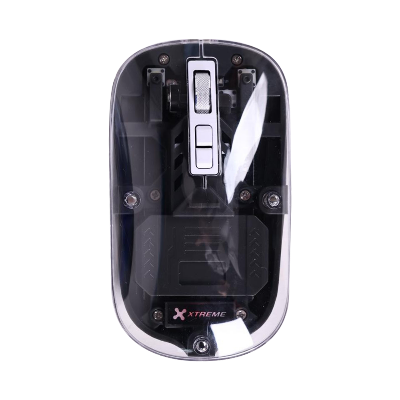 Picture of Xtreme WM10T(1Y Warranty)  RGB Wireless Rechargeable Dual Mode Transparent Mouse-Black