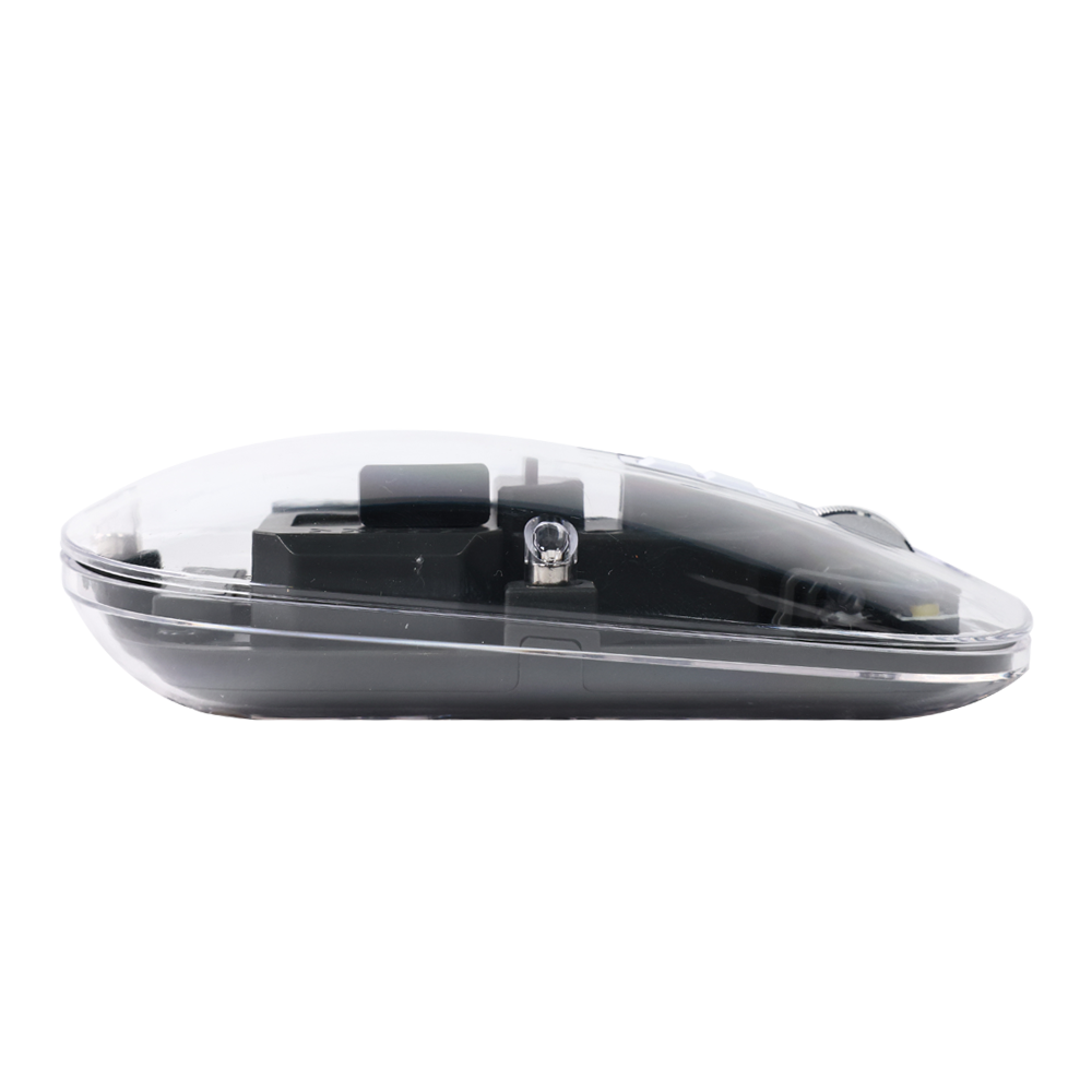 Picture of Xtreme WM10T(1Y Warranty)  RGB Wireless Rechargeable Dual Mode Transparent Mouse-Black