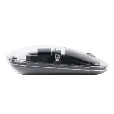 Picture of Xtreme WM10T(1Y Warranty)  RGB Wireless Rechargeable Dual Mode Transparent Mouse-Black