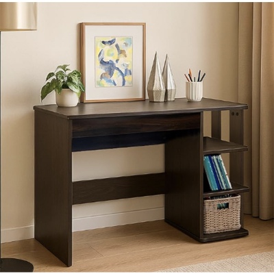 Picture of Study Table with Book Shelf for Students, Adults & Professionals | 3 Storage Shelves 