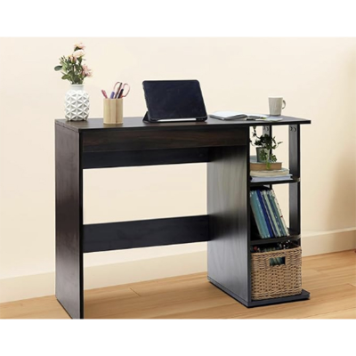 Picture of Study Table with Book Shelf for Students, Adults & Professionals | 3 Storage Shelves 
