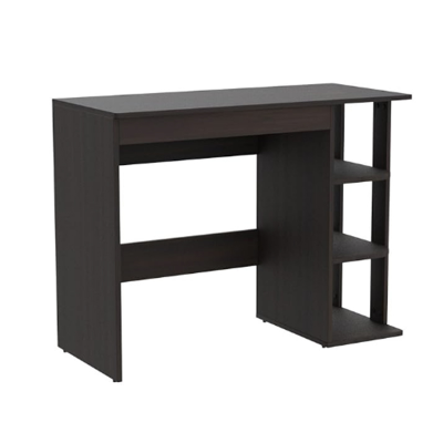 Picture of Study Table with Book Shelf for Students, Adults & Professionals | 3 Storage Shelves 