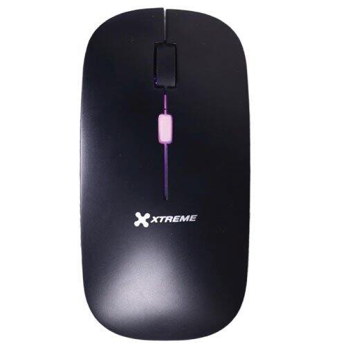 Picture of Xtreme WM19RC(1Y Warranty) 4D Rechargeable Lighting Wireless Mouse-Black