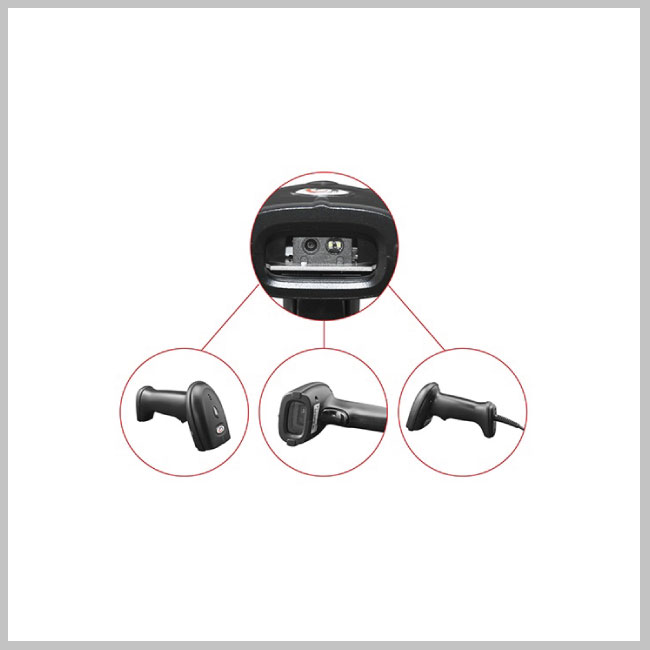 Picture of SUNLUX XL-3600 2D Image Corded Handheld Barcode Scanner-Grey