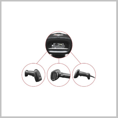 Picture of SUNLUX XL-3600 2D Image Corded Handheld Barcode Scanner-Grey