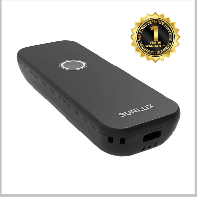 Picture of SUNLUX XL-9010 PORTABLE BLUETOOTH POCKET DESIGN 2D WIRELESS LASER BARCODE SCANNER