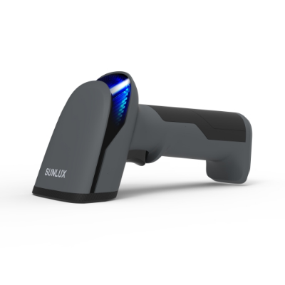 Picture of SUNLUX XL-3620S 2D Corded Handheld Barcode Scanner With Stand-Black