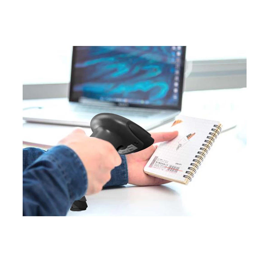 Picture of SUNLUX XL-9309B 1D Laser Wireless Handheld Barcode Scanner-Black