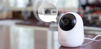 Picture of Meari S1 Plus 3MP( Last 7 days 10 years Cloud Storage Free) 2y warranty Indoor Pan/Tilt Portable WiFi Camera-White