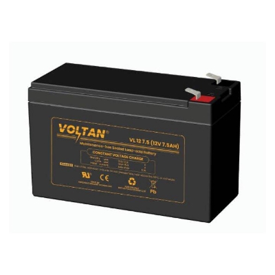 Picture of Voltan 12V 7.5AH (6 month official warranty) UPS Battery-Black