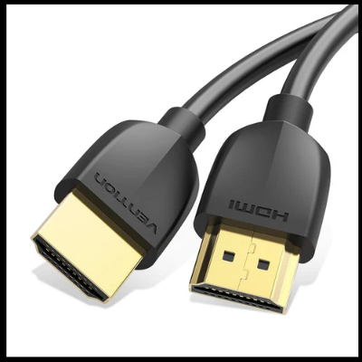 Picture of VENTION AAIBH Portable   2M Black 4K HDMI Cable-Black