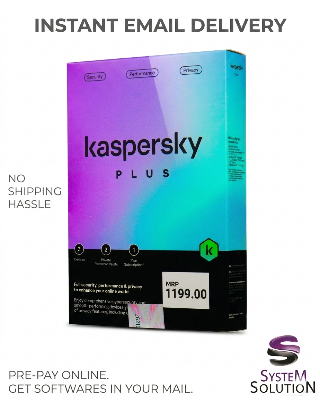 Picture of Kaspersky Plus 1-User-1-year-1 Private password vault (android & pc multidevice-Instant E-mail delivery)Advanced Internet Security Software