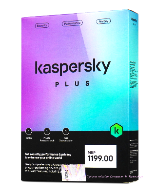 Picture of Kaspersky Plus 1-User-1-year-1 Private password vault (android & pc multidevice-Instant E-mail delivery)Advanced Internet Security Software