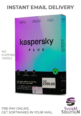 Picture of [Digital-Instant} Kaspersky Plus 3-User-1-year-2 Password private Vaults (Delivery charge Free Instant E-mail Delivery) Advanced Internet Security Software