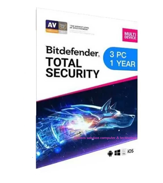 Picture of BitDefender (3 User-1 Year-Digital instant Delivery) Multi Device Total Security