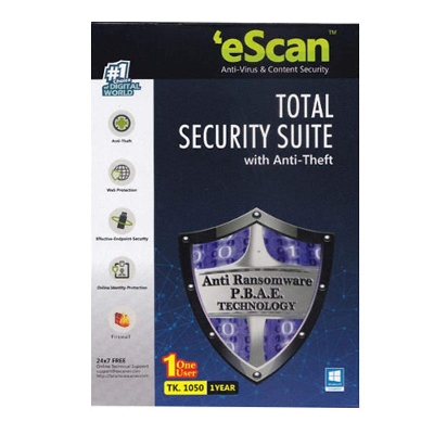 Picture of [Activation Code] eScan total security suite( 1 user-1 year Email instant Delivery) no extra shipping cost antivirus