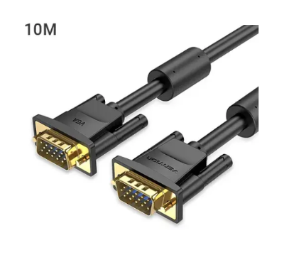Picture of Vention DAEBL VGA(3+6) ( 1 Year Warranty )  Male to Male Cable - 10M-Black