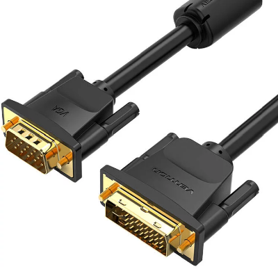 Picture of VENTION DVI(24+5) to VGA1.5 Meter DVI to VGA Cable-Black
