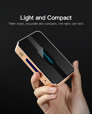 Picture of Vention  (ACDG0) 5 in 1 out HDMI Switcher Aluminum Alloy 4K 30Hz with Remote Control and DC 5V/1A Power Supply Cable