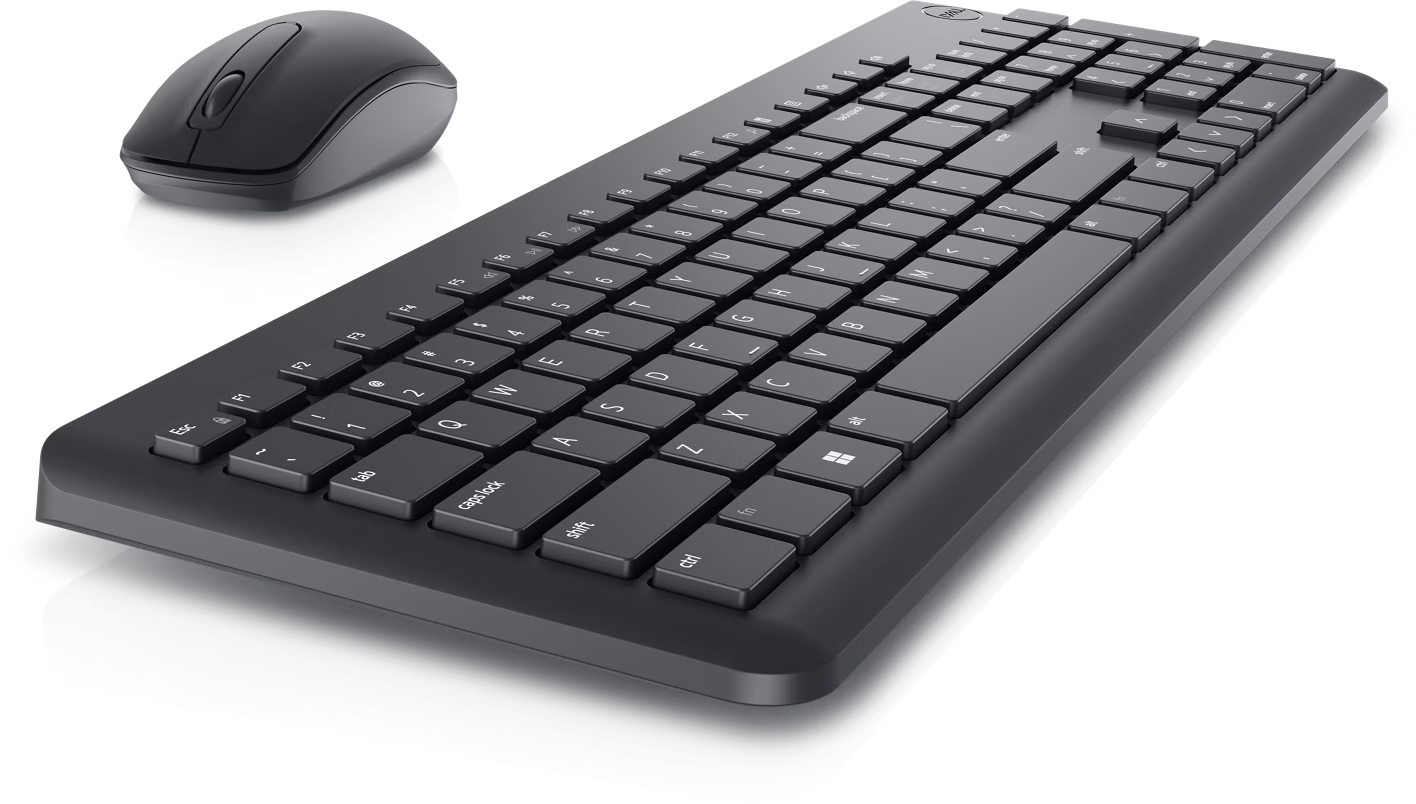 Picture of Dell KM3322W Wireless Black Keyboard & Mouse Combo-Black