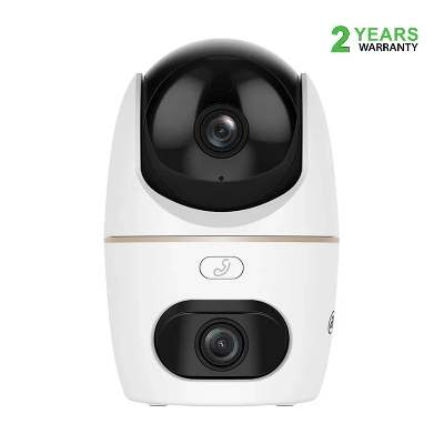 Picture of Dahua H3D-3F (3.6mm+3.6mm) (3.0MP+3.0MP) Indoor Dual-Lens Pan & Tilt Wi-Fi IP Camera-White