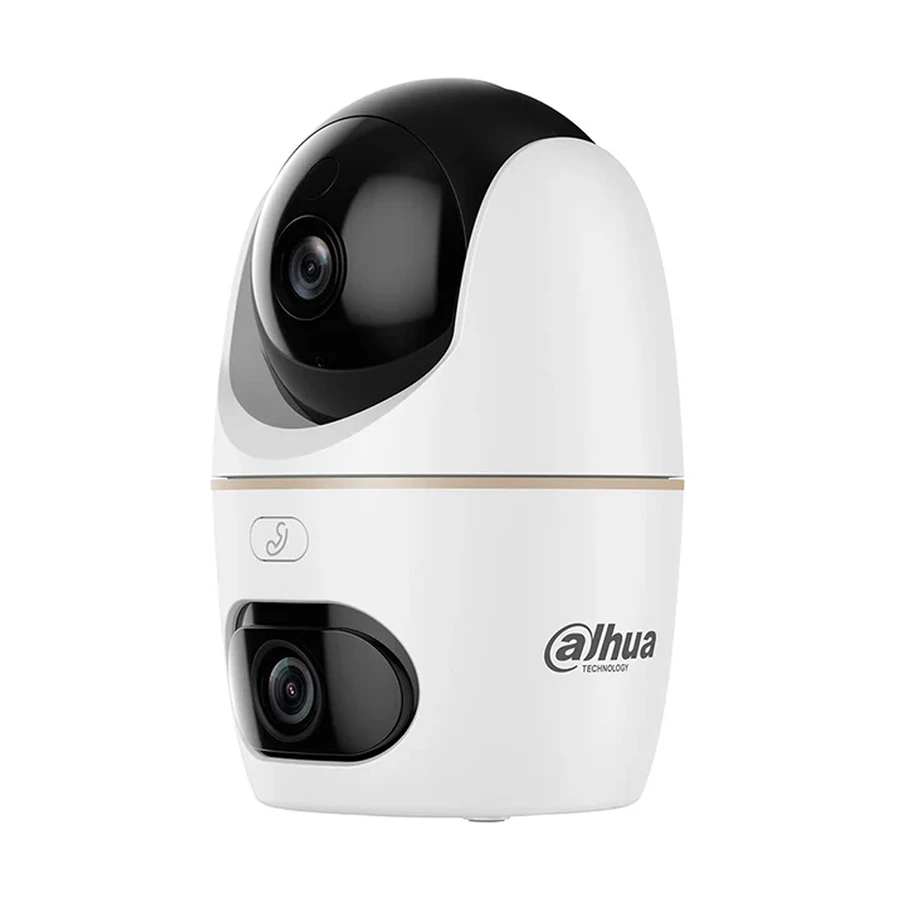Picture of Dahua H3D-3F (3.6mm+3.6mm) (3.0MP+3.0MP) Indoor Dual-Lens Pan & Tilt Wi-Fi IP Camera-White