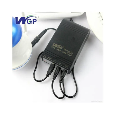 Picture of WGP Mini UPS (5V 12V 12V ) 10400mAh Volt Output for Router, Onu, CC Camera Backup With Charger