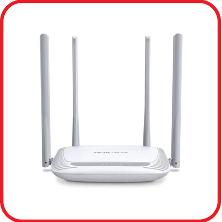 Picture of Mercusys MW325R 300 MBPS  (4 Antenna )  Wireless N Wi-Fi Router-White