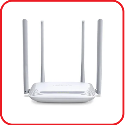 Picture of Mercusys MW325R 300 MBPS  (4 Antenna )  Wireless N Wi-Fi Router-White