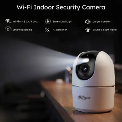 Picture of Dahua DH-IPC-H5AS 5MP Indoor Fixed-focal Smart Dual Light Wi-Fi Pan & Tilt Network Camera