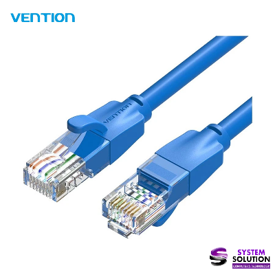 Picture of Vention IBELJ Cat-6 UTP,  5  Meter, Blue Network Cable-Blue