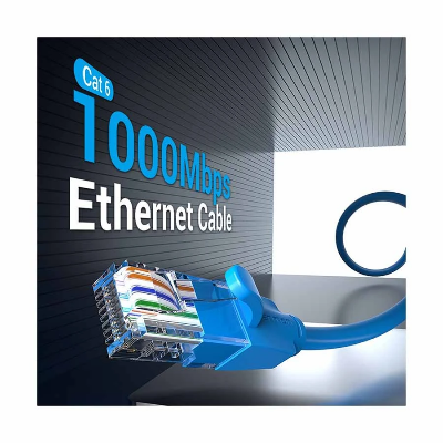 Picture of Vention IBELJ Cat-6 UTP,  5  Meter, Blue Network Cable-Blue