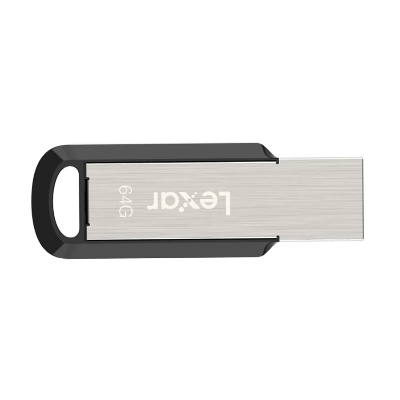 Picture of Lexar JumpDrive M400 64GB USB 3.2 Gen 1 Black Pen Drive ( Life Time Warranty )-Black