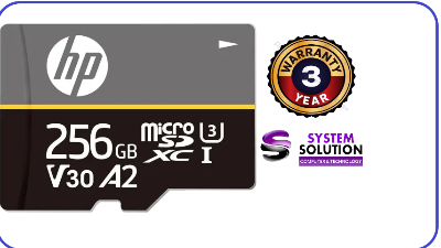 Picture of HP MX350 micro SDXC (3 Years Official Warranty) 256GB Memory Card
