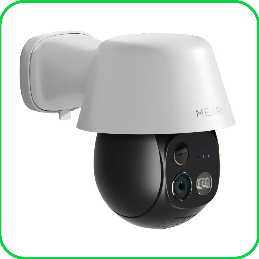 Picture of Meari S7 Plus (3.6mm) (3.0MP) Outdoor Smart PTZ  ( 2K ) Wi-Fi Dome IP Camera-White