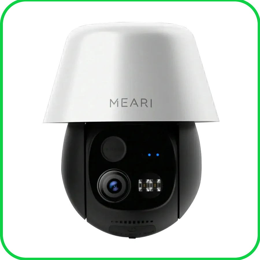 Picture of Meari S7 Plus (3.6mm) (3.0MP) Outdoor Smart PTZ  ( 2K ) Wi-Fi Dome IP Camera-White