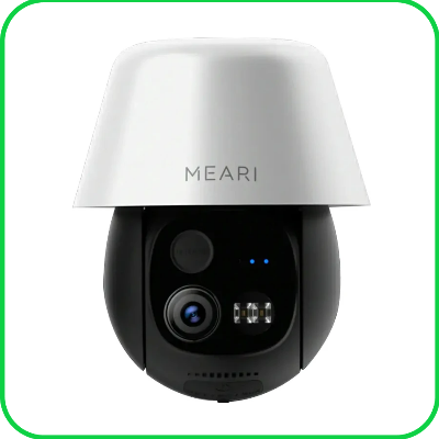 Picture of Meari S7 Plus (3.6mm) (3.0MP) Outdoor Smart PTZ  ( 2K ) Wi-Fi Dome IP Camera-White