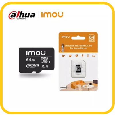 Picture of Imou 64 GB MicroSD XC UHS-I Class 10 V30 Memory Card Without Adapter