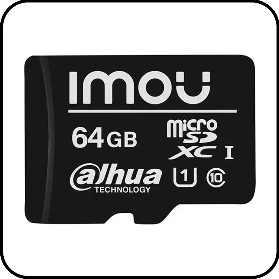 Picture of Imou 64 GB MicroSD XC UHS-I Class 10 V30 Memory Card Without Adapter