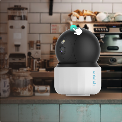 Picture of UNIARCH 3.0 MP Panda's Indoor Smart WiFi 360º CCTV Camera - S3E  Pro