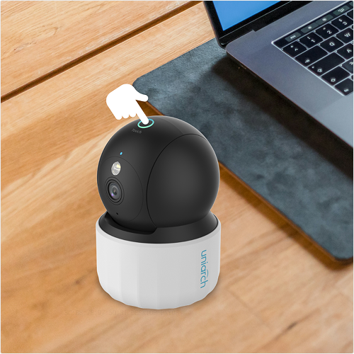 Picture of UNIARCH 3.0 MP Panda's Indoor Smart WiFi 360º CCTV Camera - S3E  Pro