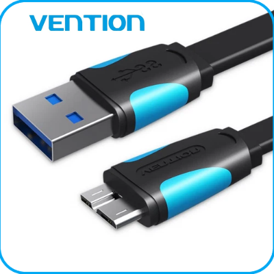 Picture of VENTION COPBF USB 3.0 Type-A to Micro-B Cable - 1M-Black