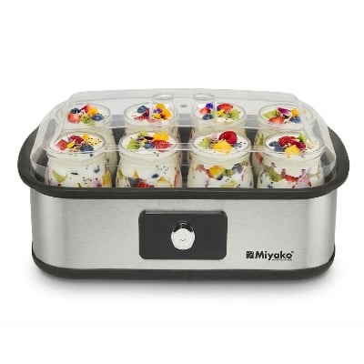 Picture of Miyako Automatic Yogurt maker 1.5 ltr Doi Maker With 8 Glass Jar-YG-102