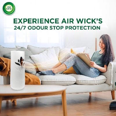 Picture of Air Wick Freshmatic Essential Oil Automatic Spray Magnolia Peony 250ml (Free Refill & Battery)
